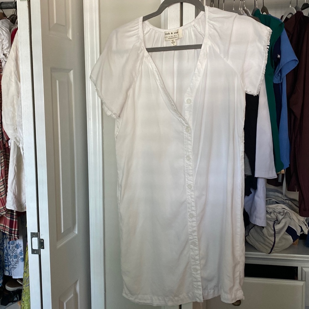 Cloth and stone dress